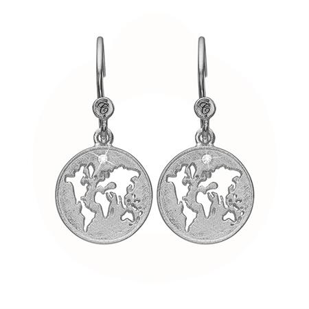 Christina Jewelry & Watches - The World ørehængere - sølv 670-S29