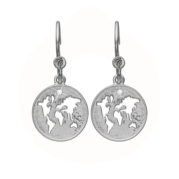 Christina Jewelry & Watches - The World ørehængere - sølv 670-S22K