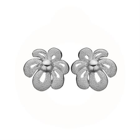 Christina Jewelry & Watches - Happy Flower ørestikker - sølv 671-S62
