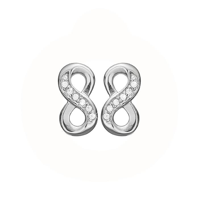 Christina Jewelry & Watches - Eternity ørestikker - sølv 671-S65