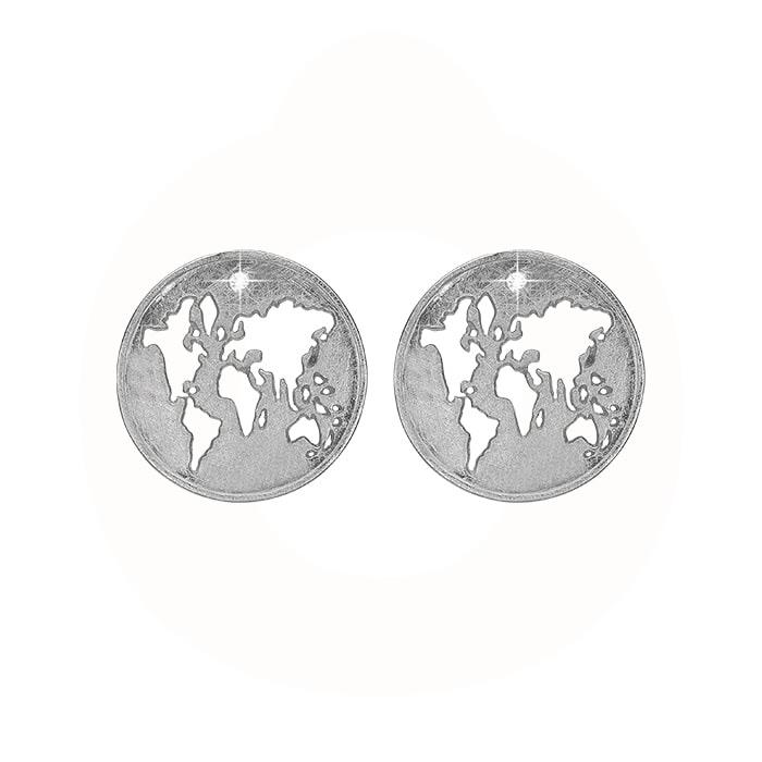 Christina Jewelry & Watches - The World ørestikker - sølv 671-S72K