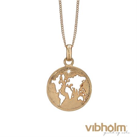 Christina Jewelry & Watches - The World Vedhæng - forgyldt sølv 680-G56