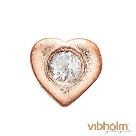 Christina Collect Elements Topaz Heart i rosaforgyldt sølv 603-R1