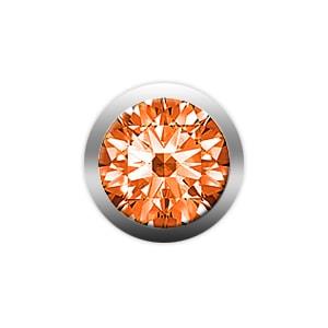 Christina Collect - Ædelsten - Orange Safir 603-orange