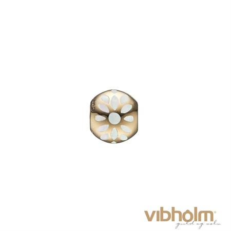 Christina Jewelry & Watches - White Bloom i forgyldt sølv 623-G111