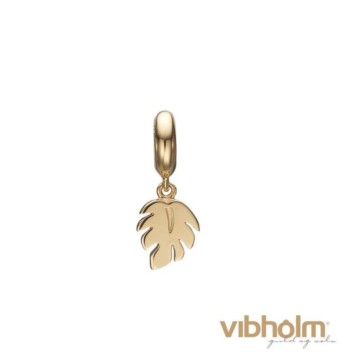 Christina Jewelry & Watches - Palm Leaf charm - forgyldt sølv 623-G122