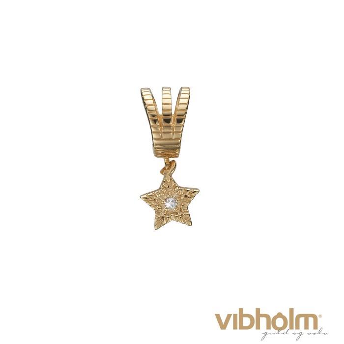 Christina Jewelry & Watches - You\'re A Star charm - forgyldt sølv 623-G128