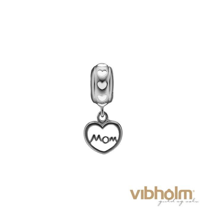 Christina Jewelry & Watches - Mom Love charm - sølv 623-S125