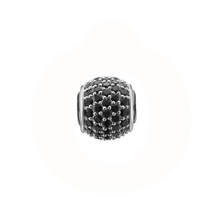 Christina Jewelry & Watches - Onyx World Charm i sølv 623-S36BLACK