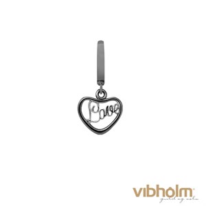 Christina Jewelry & Watches - Love Charm - ruthineret sølv 610-B16