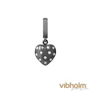 Christina Jewelry & Watches - Million Heart Drop - ruthineret sølv 610-B5White