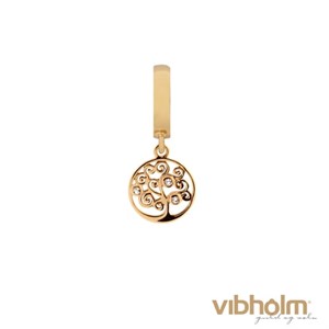 Christina Jewelry & Watches - Tree Of Life Charm - forgyldt sølv 610-G30white