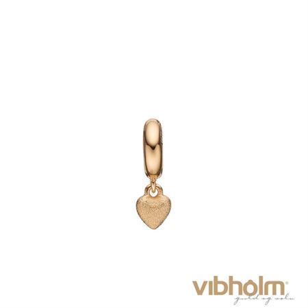 Christina Jewelry & Watches - Shine Love Charm i forgyldt sølv 623-G16