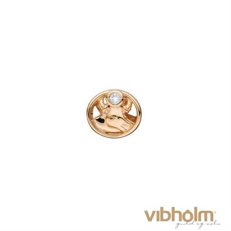 Christina Jewelry & Watches - Tyren Charm i forgyldt sølv 623-G57