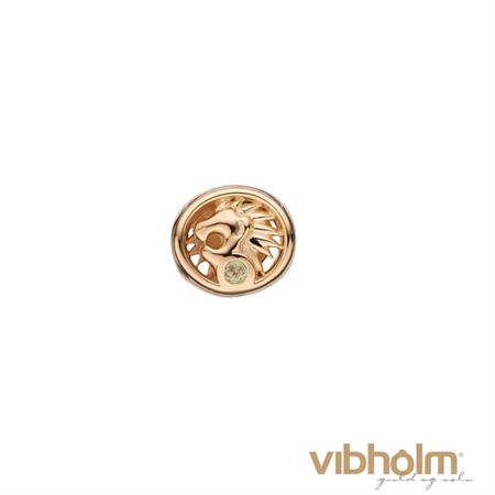Christina Jewelry & Watches - Løven Charm i forgyldt sølv 623-G60