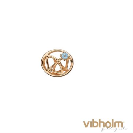 Christina Jewelry & Watches - Skytten Charm i forgyldt sølv 623-G64