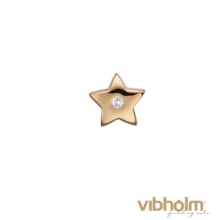 Christina Jewelry & Watches - Dreaming Star Charm i forgyldt sølv 623-G88