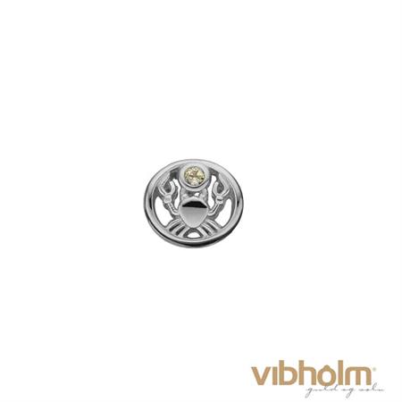 Christina Jewelry & Watches - Krebsen Charm i sterlingsølv 623-S59