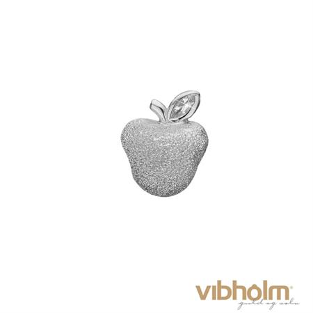 Christina Jewelry & Watches - Sparkling Apple Charm i sterlingsølv 623-S81
