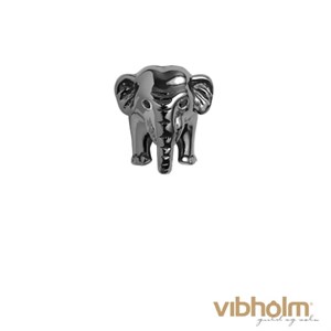 Christina Jewelry & Watches - Elephant Charm - ruthineret sølv 630-B10