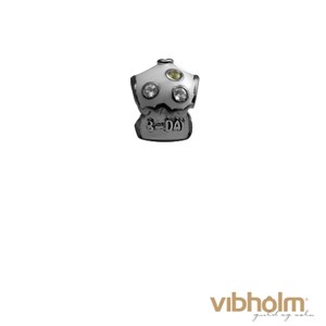 Christina Jewelry & Watches - Happy B-Day Cake Charm - ruthineret sølv 630-B49