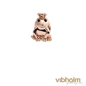 Christina Jewelry & Watches - Topaz Frog Charm - rosaforgyldt sølv 630-R36