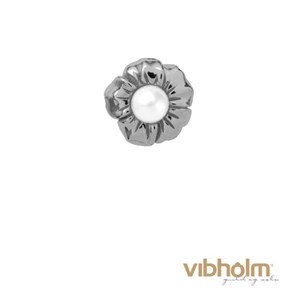 Christina Jewelry & Watches - Pearl Flower Charm - sølv 650-S06