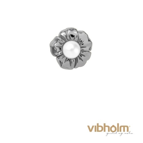 Christina Jewelry & Watches - Pearl Flower Charm - sølv 650-S06
