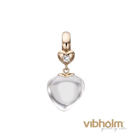 Christina Jewelry & Watches White Dream Charm i 14 karat guld 691-RG02W