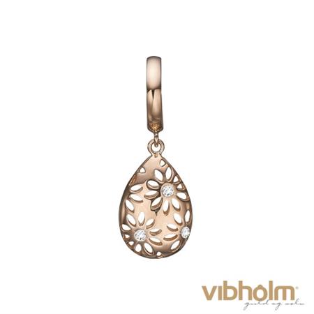 Christina Jewelry & Watches Magic Flowers Charm i 14 karat guld 691-RG04