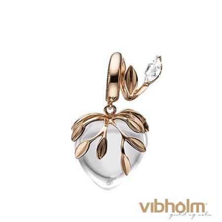 Christina Jewelry & Watches White Nature Charm i 14 karat guld 691-RG05W