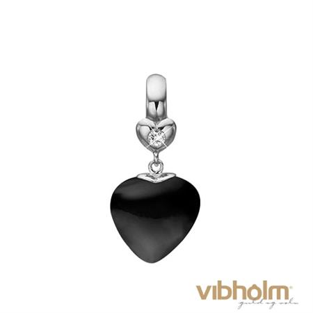 Christina Jewelry & Watches White Dream Charm i 14 karat hvid guld 691-WG02BL