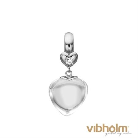 Christina Jewelry & Watches White Dream Charm i 14 karat hvid guld 691-WG02W