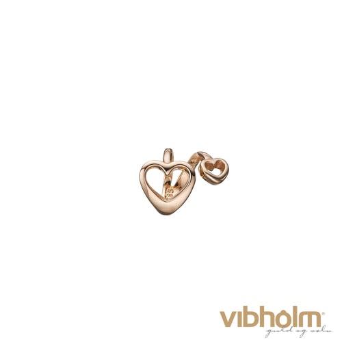 Christina Jewelry & Watches Heartfelt Charm i 14 karat guld 693-RG04