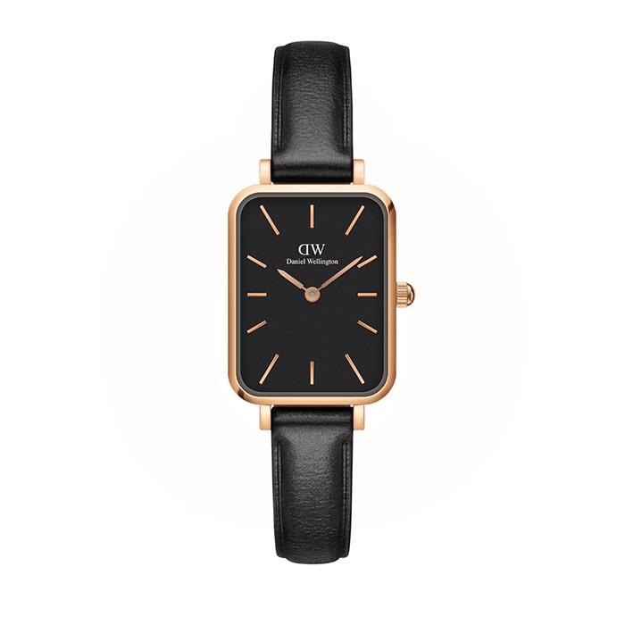 Daniel Wellington - Quadro Pressed Shefield - rosaguldfarvet stål ADW00100435