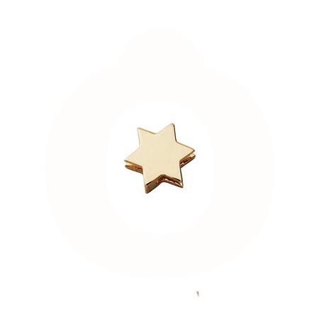 DESIGN LETTERS - Stjerne charm - forgyldt sterlingsølv 90201551GOLD