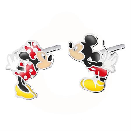 Disney - Minnie Mouse og Mickey Mouse Ørestikker - sterlingsølv AP124-3243