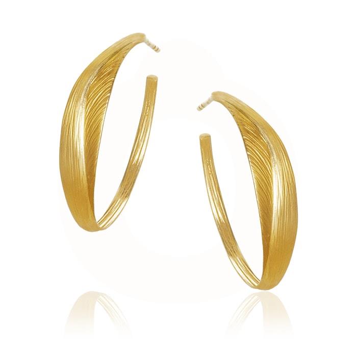 Dulong Fine Jewelry - Aura Hoops - guld AUR1-A1150