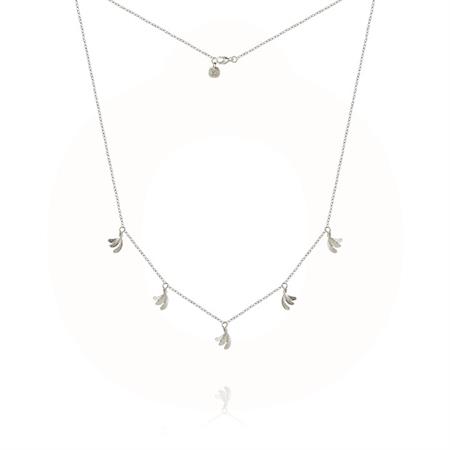 Dulong Fine Jewelry - Aura Piccolo Halskæde - sterlingsølv AUR5-F1010