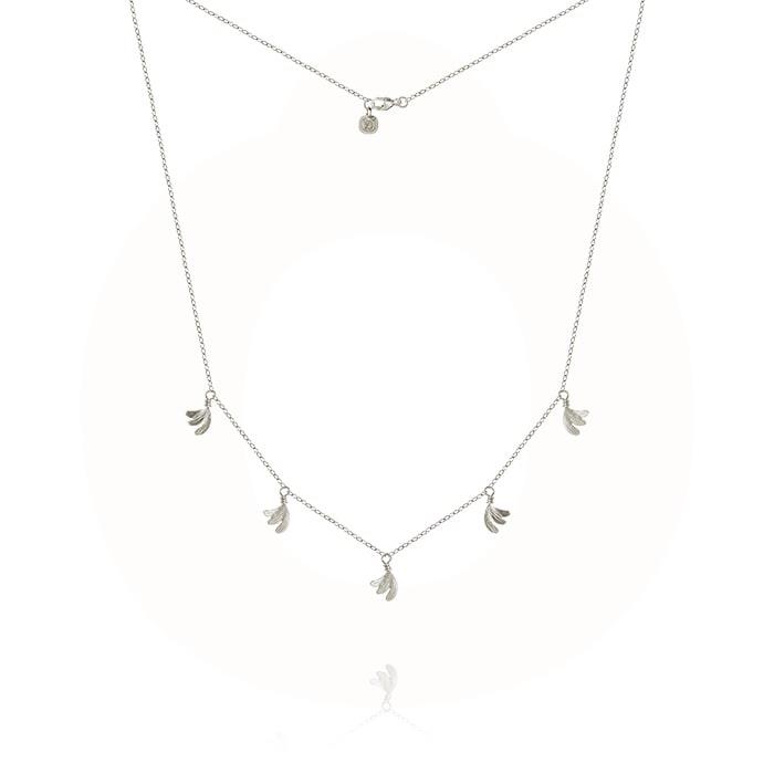Dulong Fine Jewelry - Aura Piccolo Halskæde - sterlingsølv AUR5-F1010