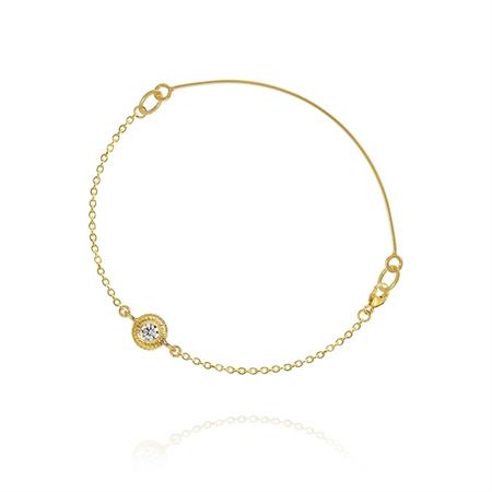 Dulong Fine Jewelry - Glory armbånd - 18 kt. guld m/brillant GLY4-A1050