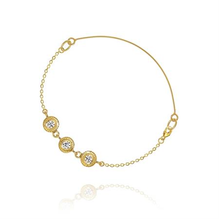 Dulong Fine Jewelry - Glory armbånd - 18 kt. guld m/brillanter GLY4-A3050