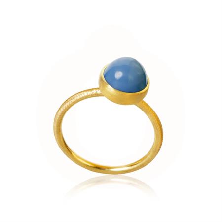 Dulong Fine Jewelry - Pacific Ring, lille - 18 kt. guld m/opal PAC3-A1028