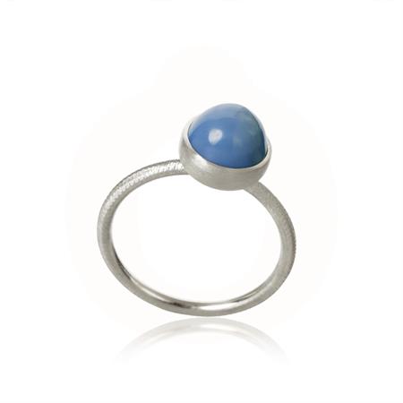 Dulong Fine Jewelry - Pacific Ring, lille - sterlingsølv m/opal PAC3-F1028