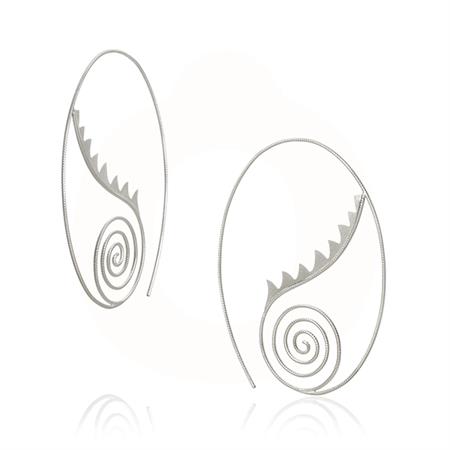 Dulong Fine Jewelry - Thera Øreringe - sterlingsølv THE1-F1050