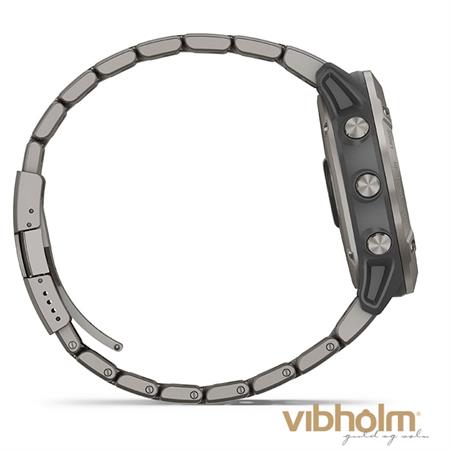Garmin - Fēnix 6X - Pro Solar Smartwatch - Titanium 010-02157-24