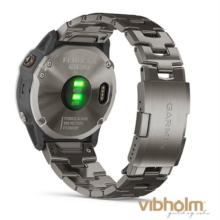 Garmin - Fēnix 6X - Pro Solar Smartwatch - Titanium 010-02157-24