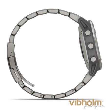 Garmin - fēnix 6 - Pro og Sapphire Smartwatch - stål 010-02158-23