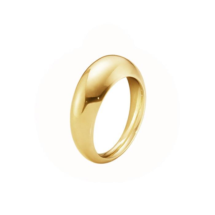 Georg Jensen - Curve Slim Ring - 18 kt. guld 10017476