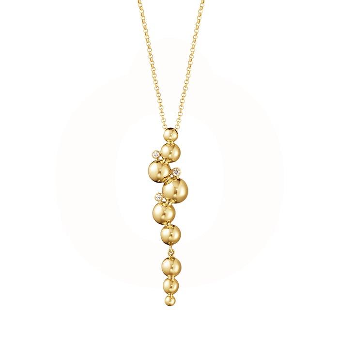 Georg Jensen - Moonlight Grapes Halskæde - 18 kt. guld 20000666